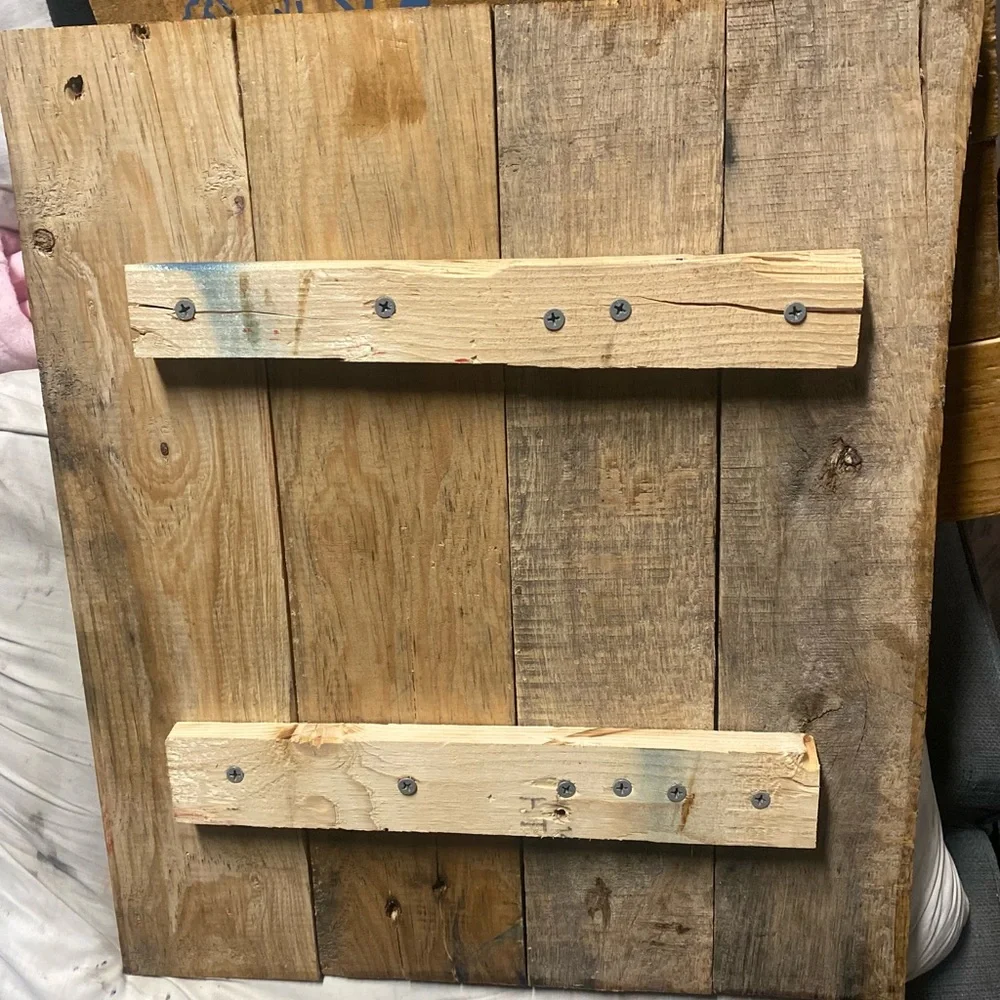 nwt…custom made sign that says welcome to fire pit where friends and marshmallow - Picture 2 of 6